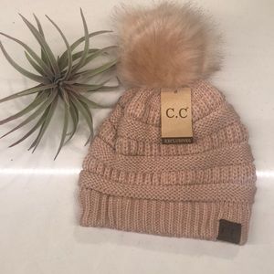 CC Dusty Pink Beanie